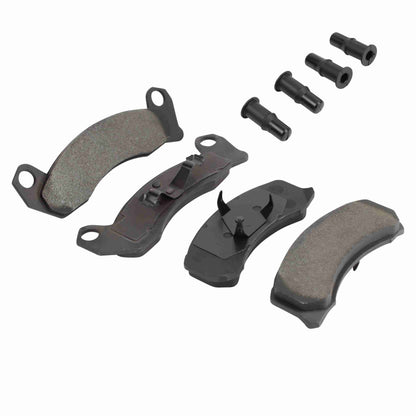 Quality-Built Black Series Semi-Metallic Brake Pads 1003-0431M