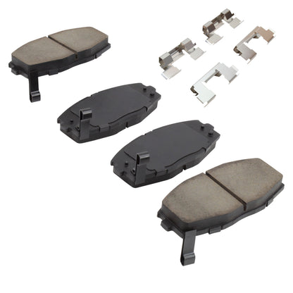 Quality-Built Black Series Ceramic Brake Pads 1003-0435C