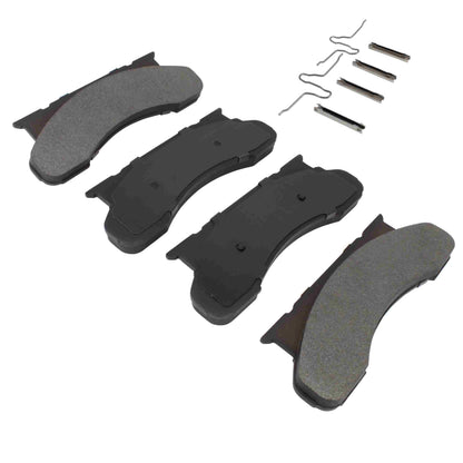 Quality-Built Black Series Semi-Metallic Brake Pads 1003-0450M