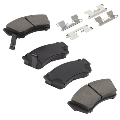 Quality-Built Black Series Ceramic Brake Pads 1003-0451C