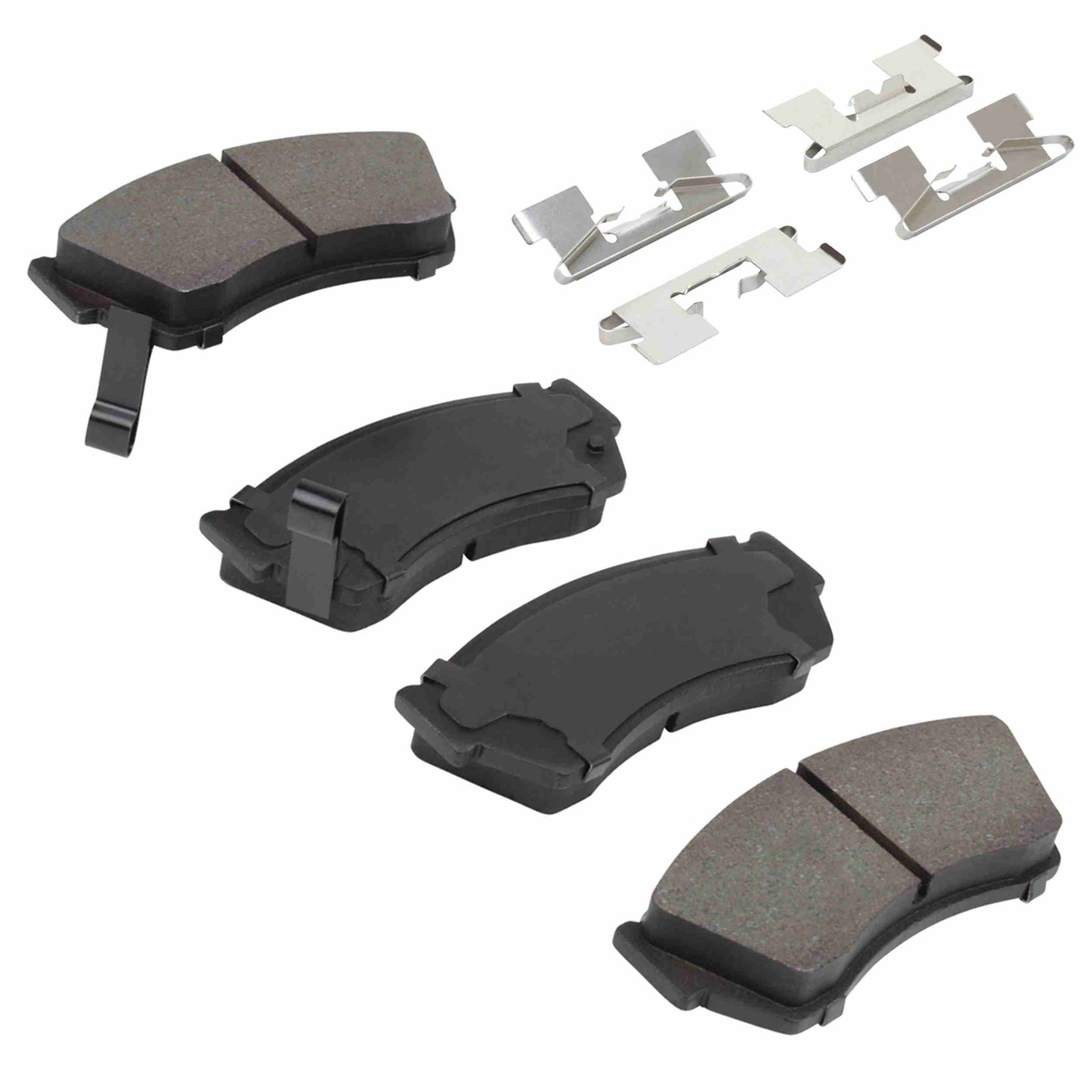 Quality-Built Black Series Semi-Metallic Brake Pads 1003-0451M