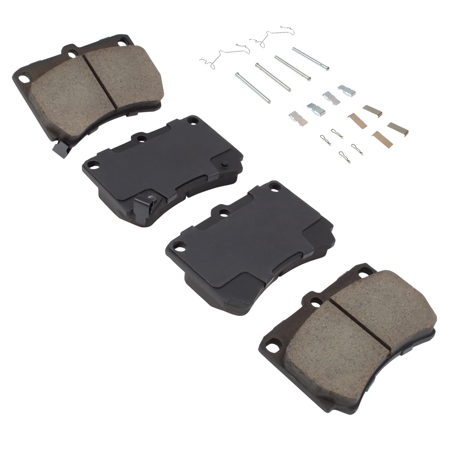 Quality-Built Black Series Ceramic Brake Pads 1003-0466C