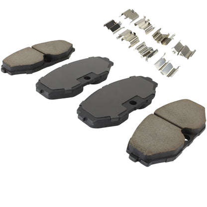 Quality-Built Black Series Ceramic Brake Pads 1003-0486C