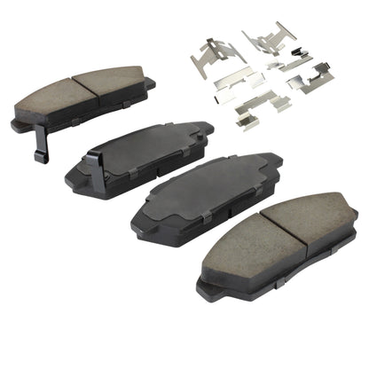 Quality-Built Black Series Ceramic Brake Pads 1003-0496C