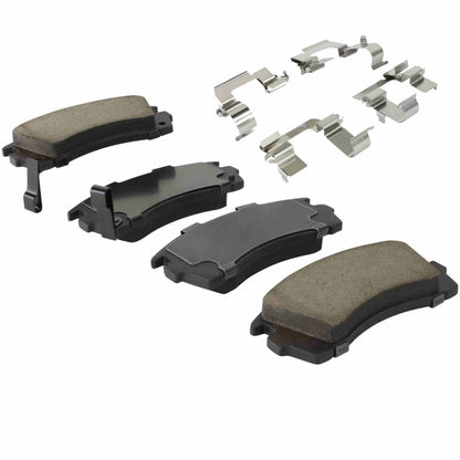 Quality-Built Black Series Ceramic Brake Pads 1003-0509C