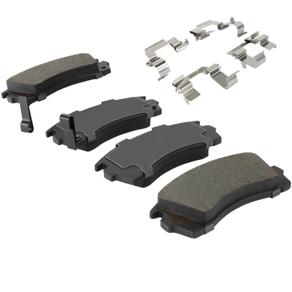 Quality-Built Black Series Semi-Metallic Brake Pads 1003-0509M