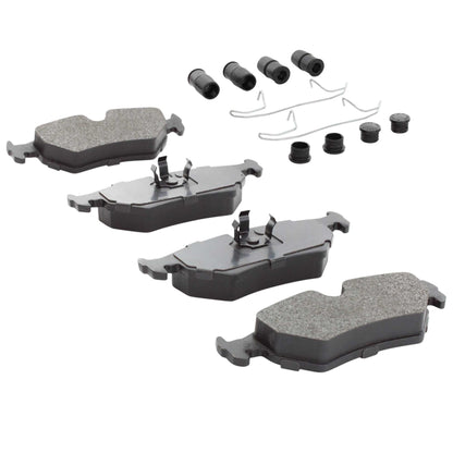 Quality-Built Black Series Semi-Metallic Brake Pads 1003-0517M