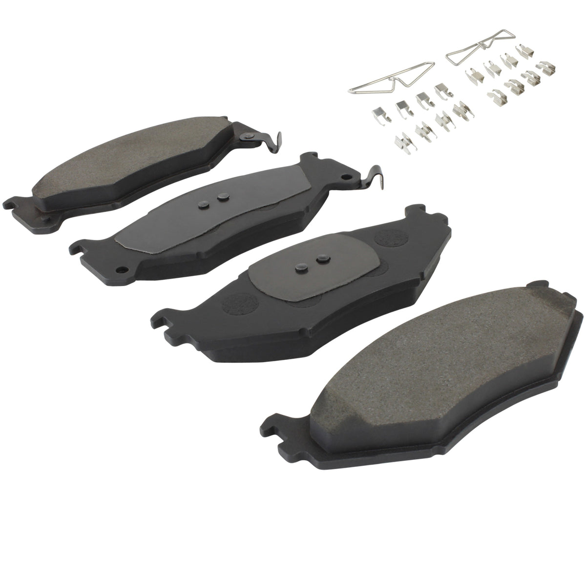 Quality-Built Black Series Semi-Metallic Brake Pads 1003-0522M