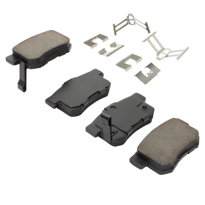 Quality-Built Black Series Ceramic Brake Pads 1003-0536C