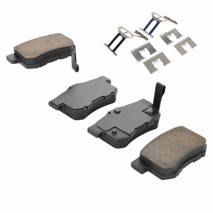 Quality-Built Black Series Ceramic Brake Pads 1003-0537BC