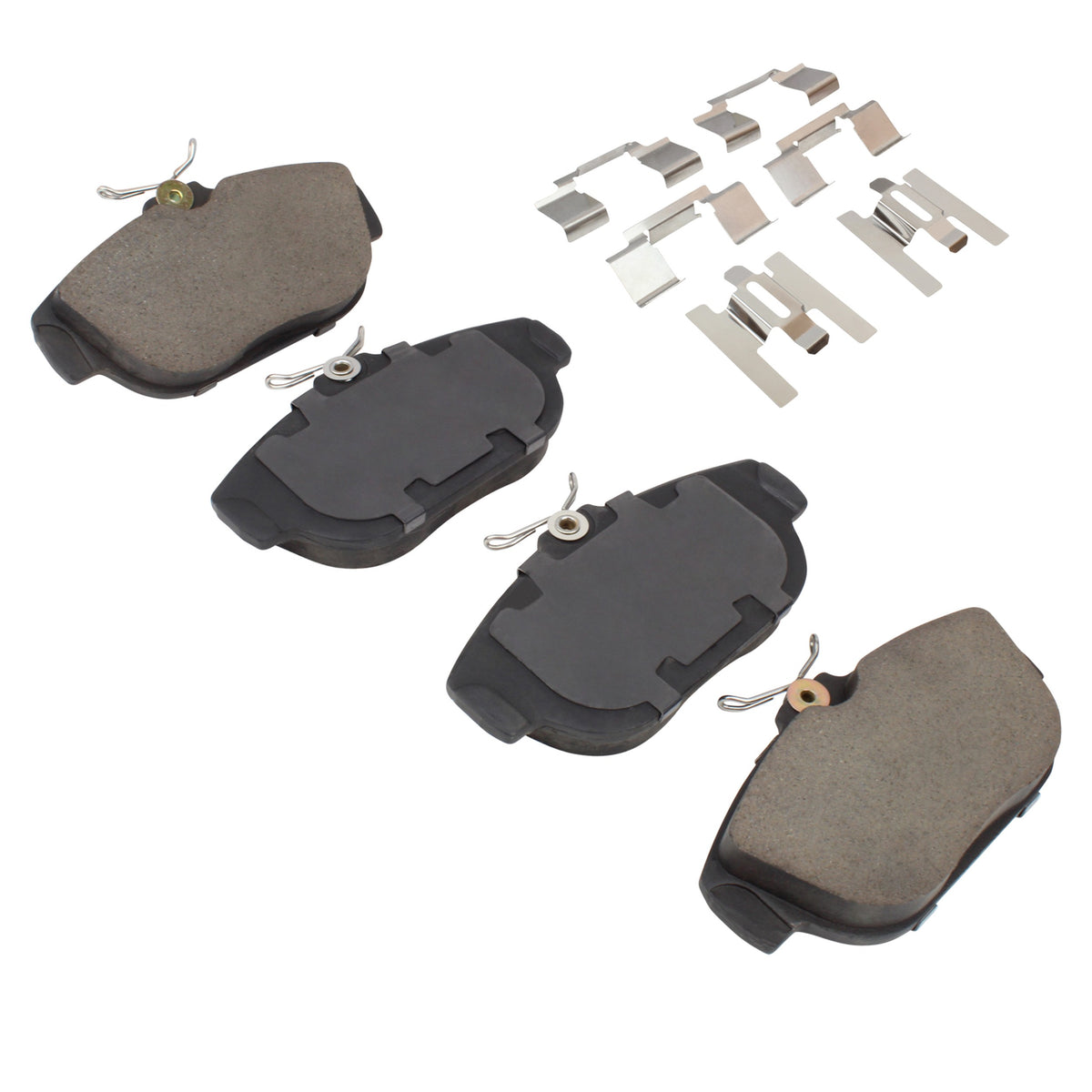 Quality-Built Black Series Semi-Metallic Brake Pads 1003-0542M