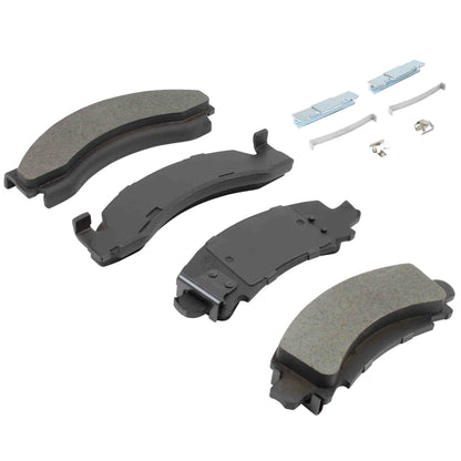 Quality-Built Black Series Semi-Metallic Brake Pads 1003-0543M