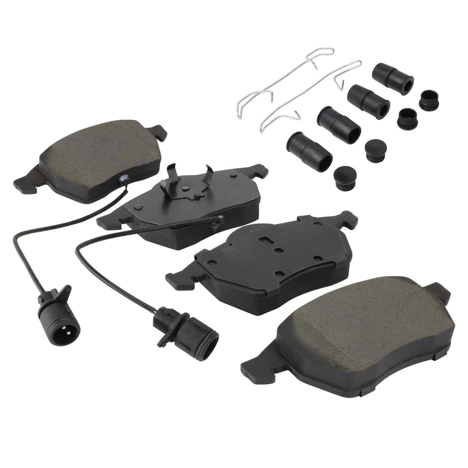 Quality-Built Black Series Semi-Metallic Brake Pads 1003-0555BM