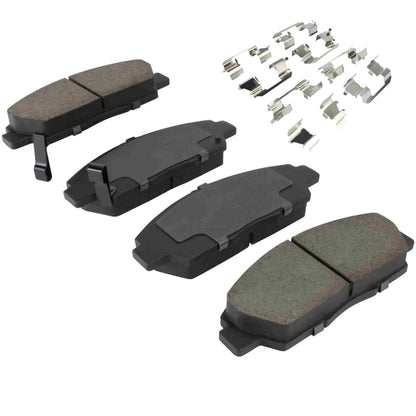 Quality-Built Black Series Ceramic Brake Pads 1003-0568C