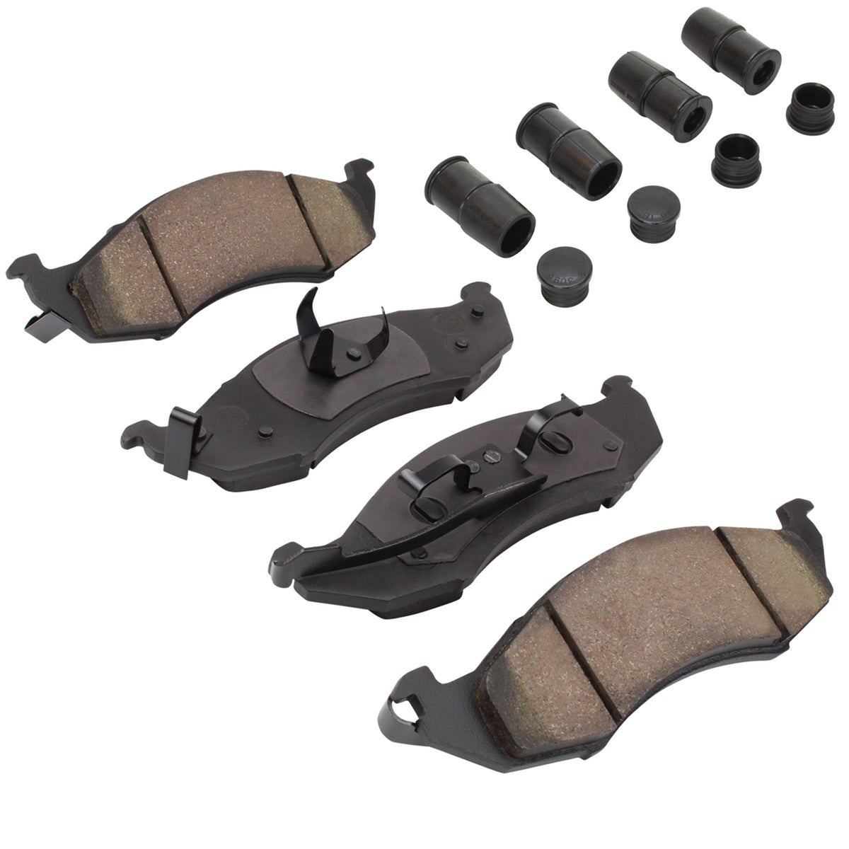 Quality-Built Black Series Semi-Metallic Brake Pads 1003-0576M