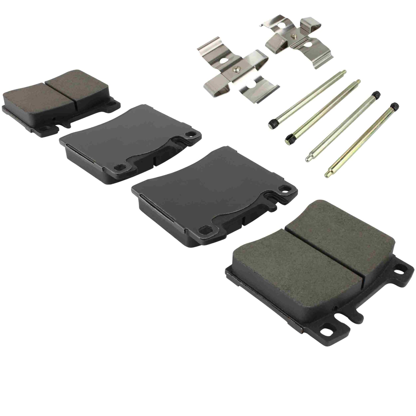 Quality-Built Black Series Semi-Metallic Brake Pads 1003-0578M