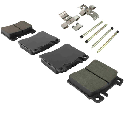 Quality-Built Black Series Semi-Metallic Brake Pads 1003-0578M