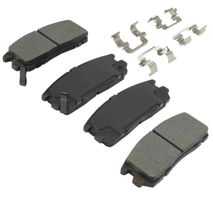 Quality-Built Black Series Ceramic Brake Pads 1003-0580C