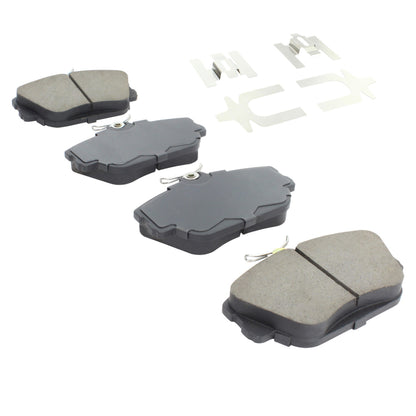 Quality-Built Black Series Ceramic Brake Pads 1003-0598C