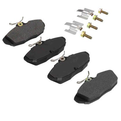 Quality-Built Black Series Ceramic Brake Pads 1003-0599C