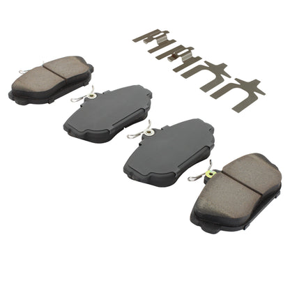 Quality-Built Black Series Ceramic Brake Pads 1003-0601C