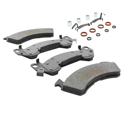 Quality-Built Black Series Semi-Metallic Brake Pads 1003-0614M