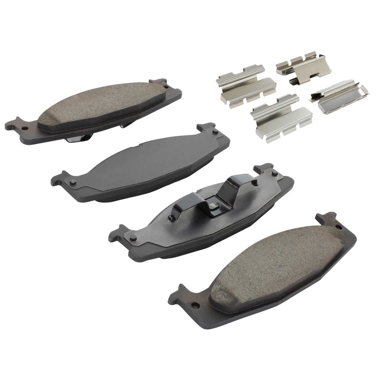 Quality-Built Black Series Semi-Metallic Brake Pads 1003-0632M
