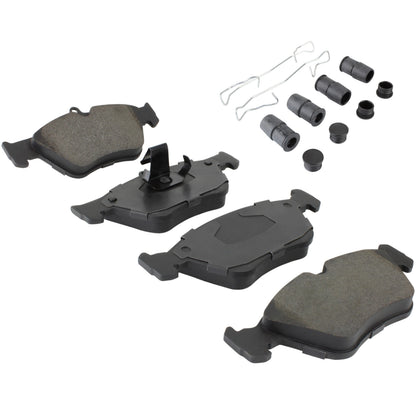 Quality-Built Black Series Semi-Metallic Brake Pads 1003-0644M