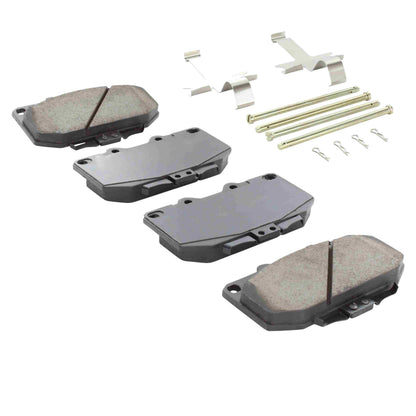 Quality-Built Black Series Ceramic Brake Pads 1003-0647C