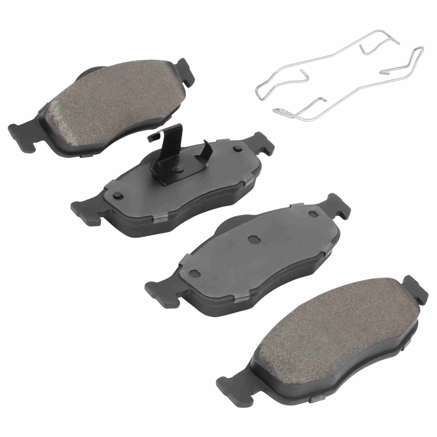 Quality-Built Black Series Semi-Metallic Brake Pads 1003-0648M