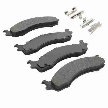 Quality-Built Black Series Semi-Metallic Brake Pads 1003-0655M