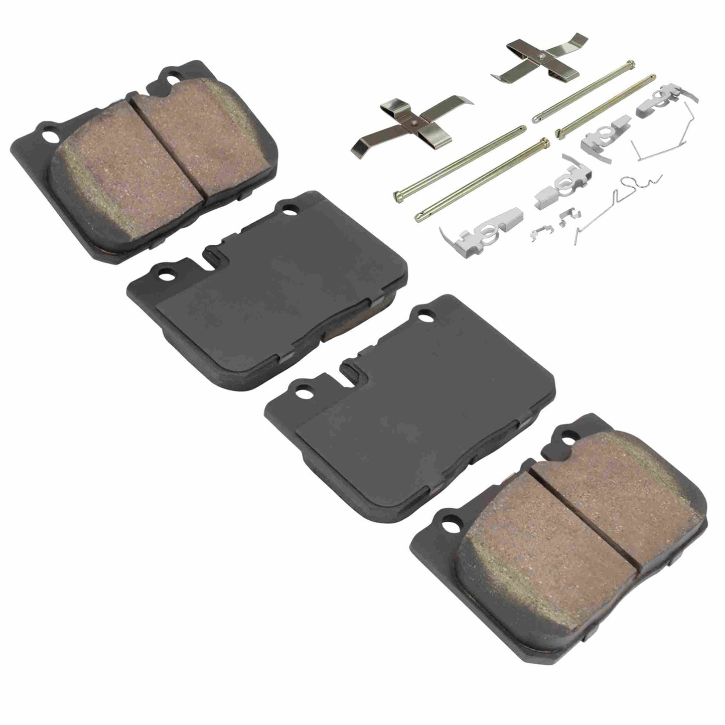 Quality-Built Black Series Ceramic Brake Pads 1003-0665C