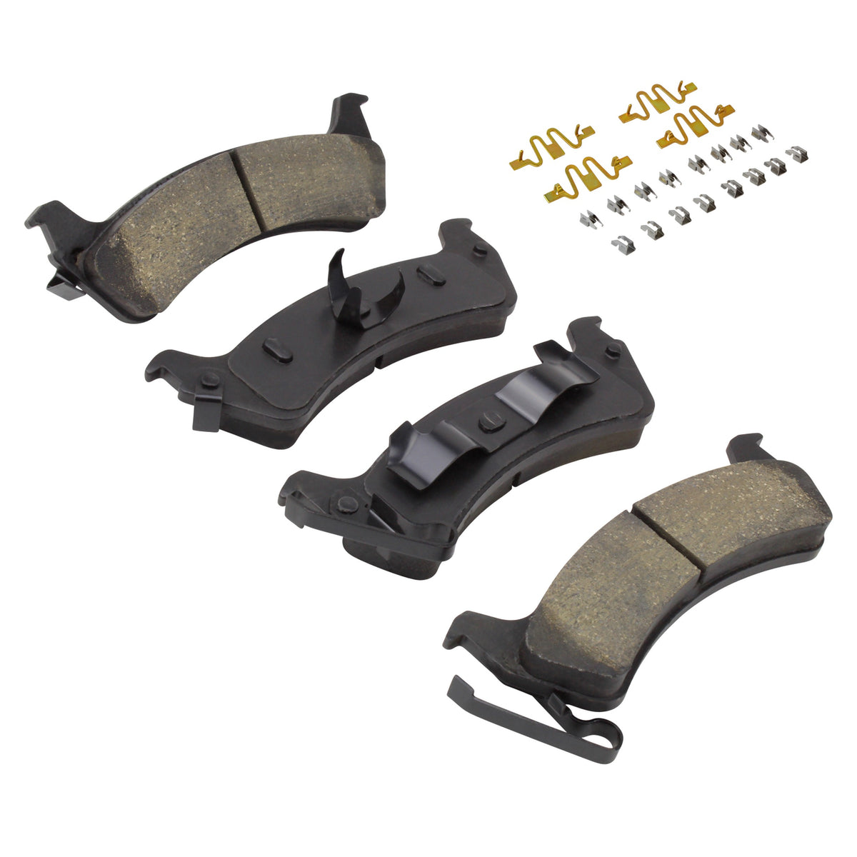 Quality-Built Black Series Ceramic Brake Pads 1003-0666C