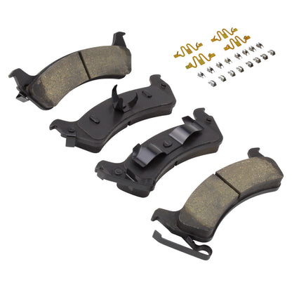 Quality-Built Black Series Ceramic Brake Pads 1003-0666C