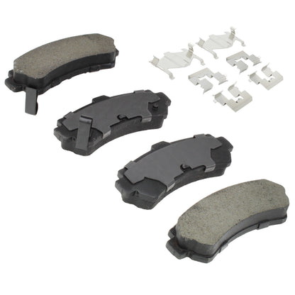 Quality-Built Black Series Ceramic Brake Pads 1003-0669C
