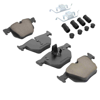 Quality-Built Black Series Semi-Metallic Brake Pads 1003-0683AM