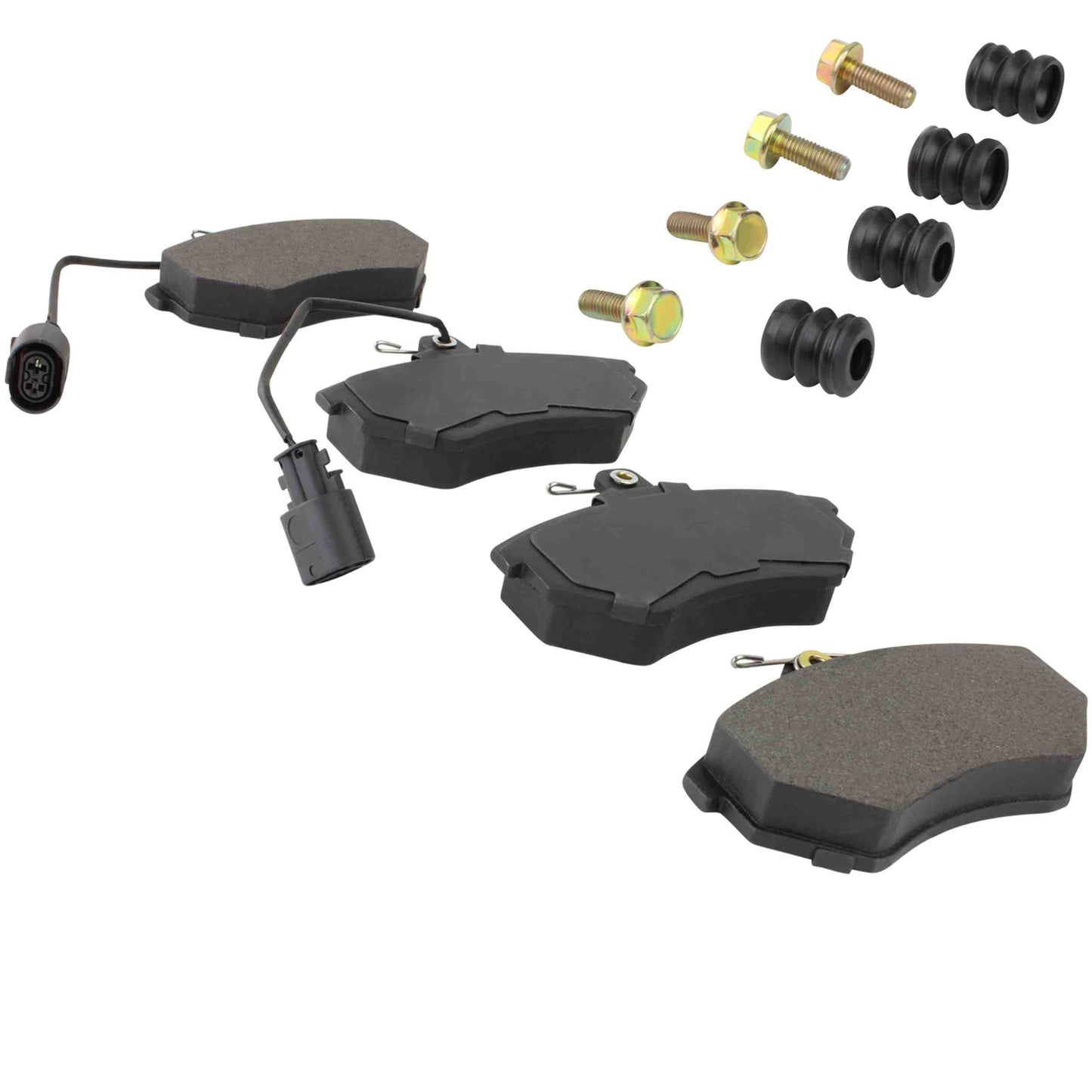 Quality-Built Black Series Semi-Metallic Brake Pads 1003-0684M