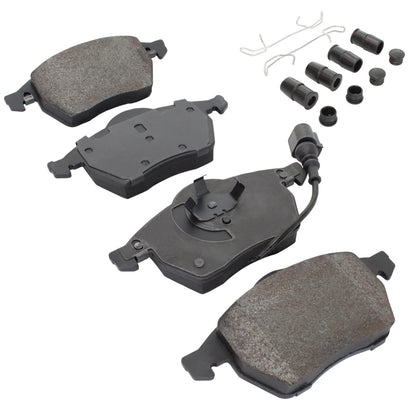Quality-Built Black Series Semi-Metallic Brake Pads 1003-0687AM