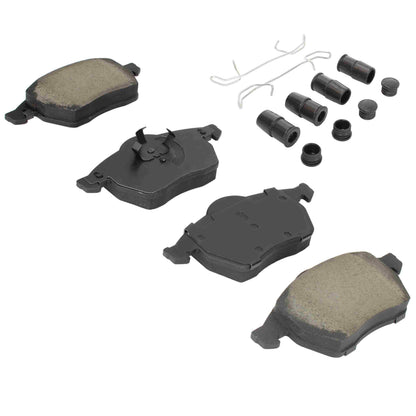 Quality-Built Black Series Ceramic Brake Pads 1003-0687C