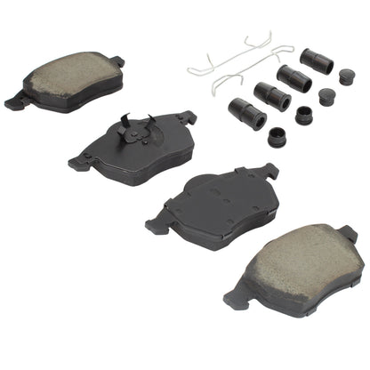 Quality-Built Black Series Ceramic Brake Pads 1003-0687C