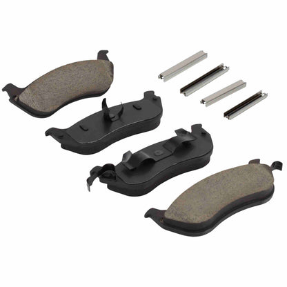 Quality-Built Black Series Semi-Metallic Brake Pads 1003-0690M