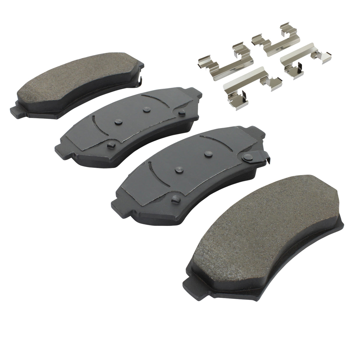 Quality-Built Black Series Semi-Metallic Brake Pads 1003-0699M