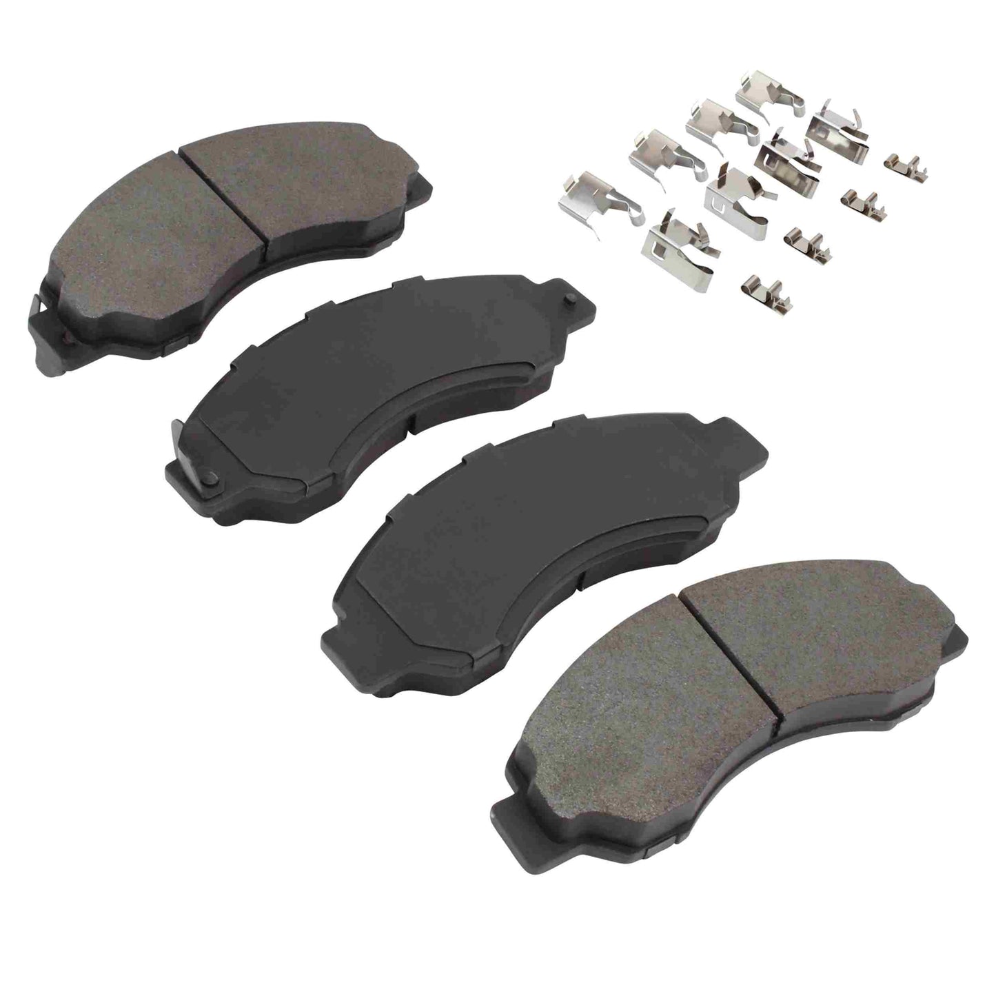 Quality-Built Black Series Semi-Metallic Brake Pads 1003-0701M