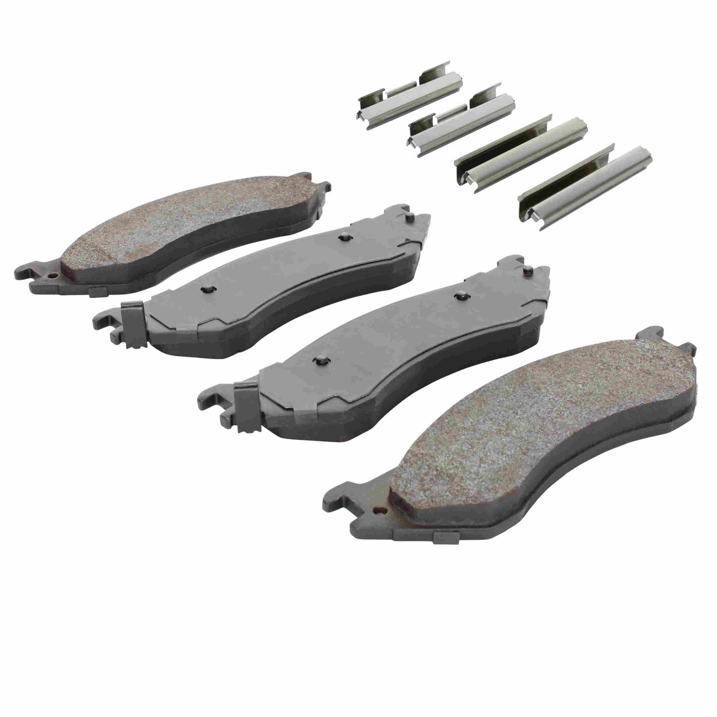 Quality-Built Black Series Semi-Metallic Brake Pads 1003-0702M