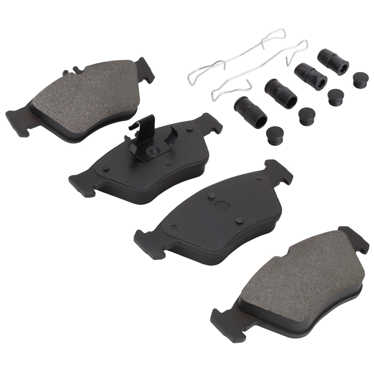 Quality-Built Black Series Semi-Metallic Brake Pads 1003-0710M