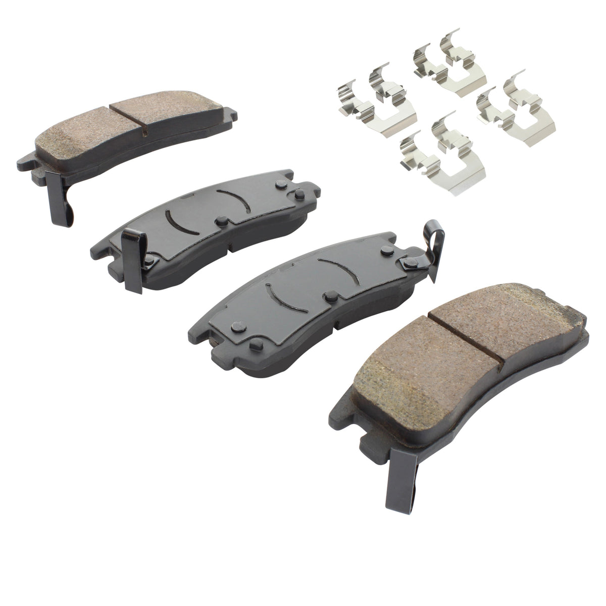 Quality-Built Black Series Ceramic Brake Pads 1003-0714C
