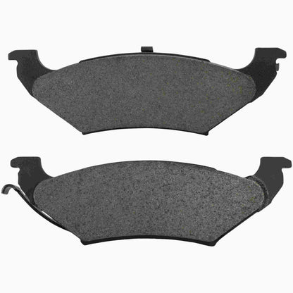 Quality-Built Black Series Semi-Metallic Brake Pads 1003-0715M