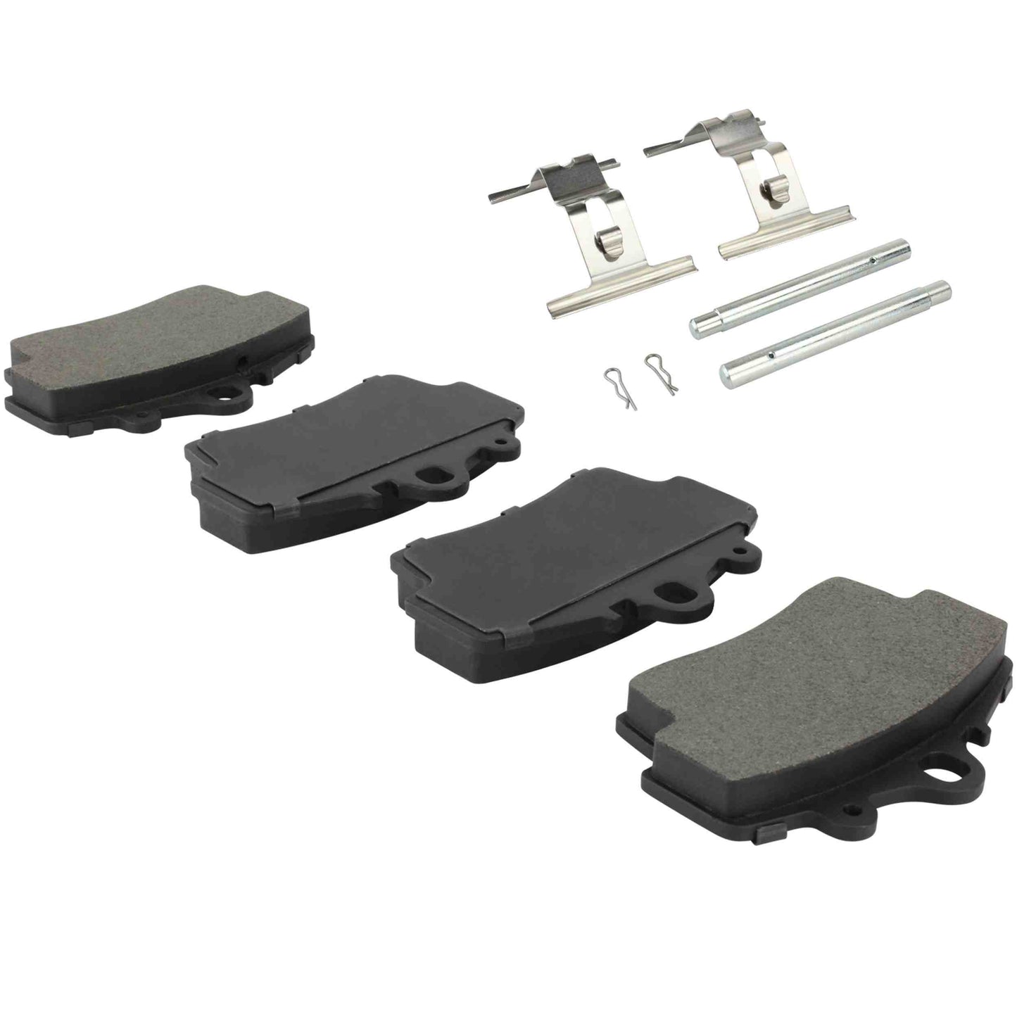 Quality-Built Black Series Semi-Metallic Brake Pads 1003-0737M