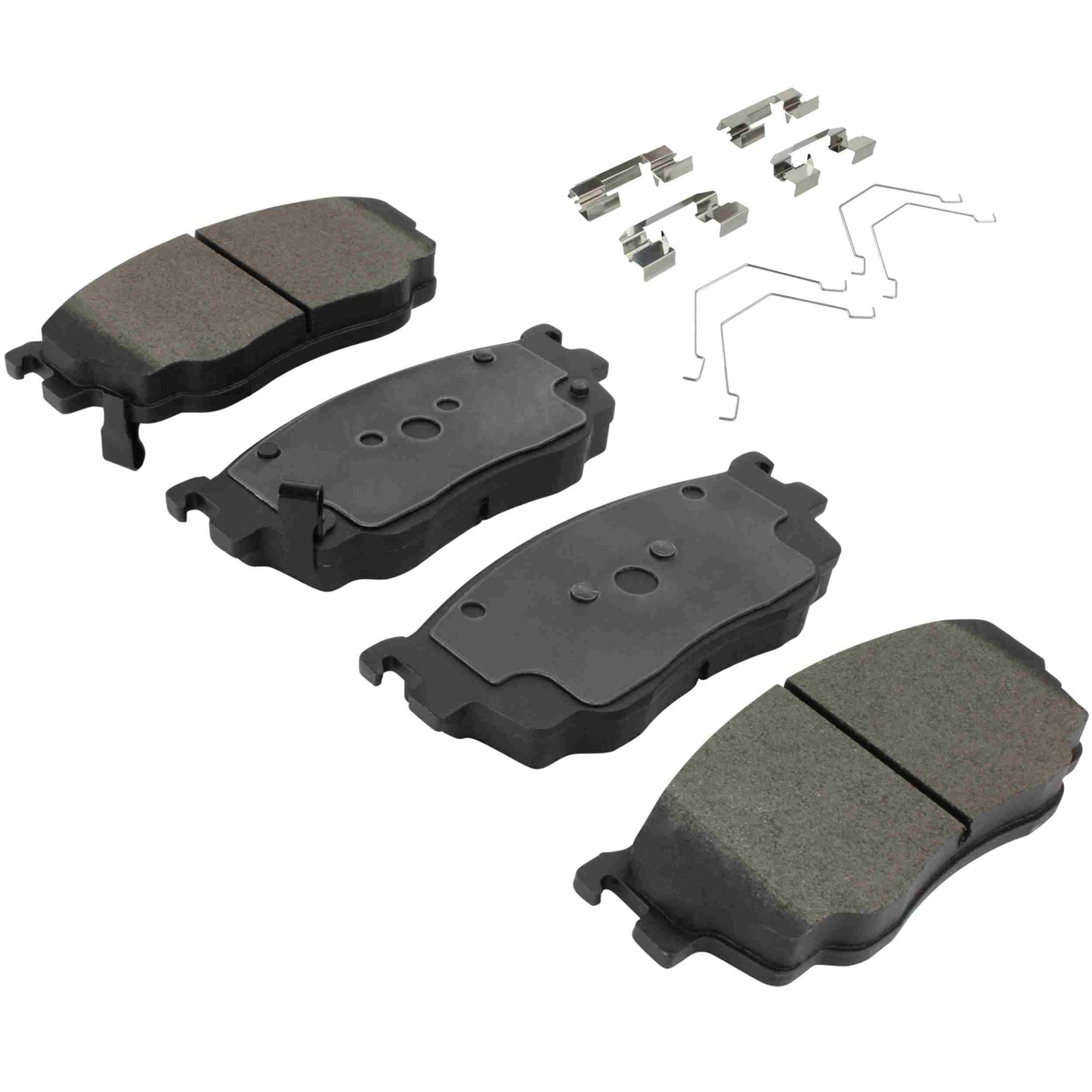 Quality-Built Black Series Semi-Metallic Brake Pads 1003-0755M