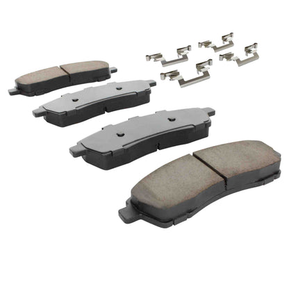 Quality-Built Black Series Ceramic Brake Pads 1003-0757C